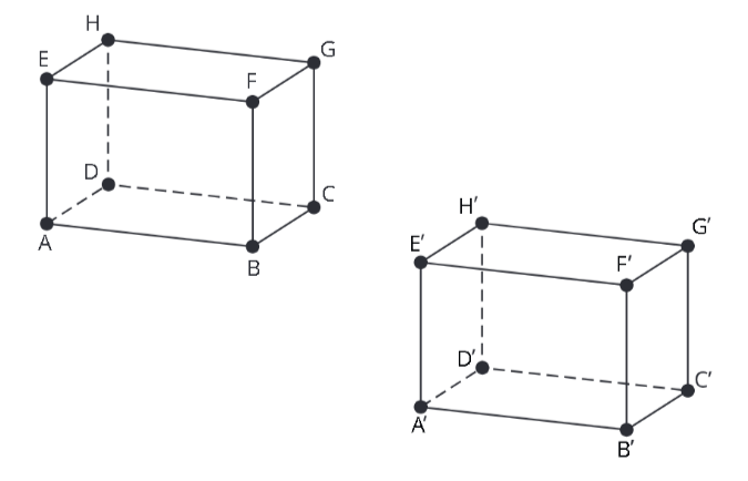 <p class="text" dir="auto">Prověř přímou shodnost dvou zadaných kvádrů.</p><figure class="d-block p-8 bg-gray-100 rounded-4 my-2"><div class="d-flex justify-content-center align-items-center"><a href="files/imports/66/image-1701257077527" target="_blank"><div><figcaption style="color: black;"></figcaption></div></a></div></figure>