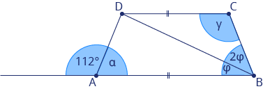<p>Vypočítej velikost úhlu γ.</p><p></p><p></p>